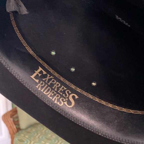 Express Riders wool western hat - Picture 3 of 3